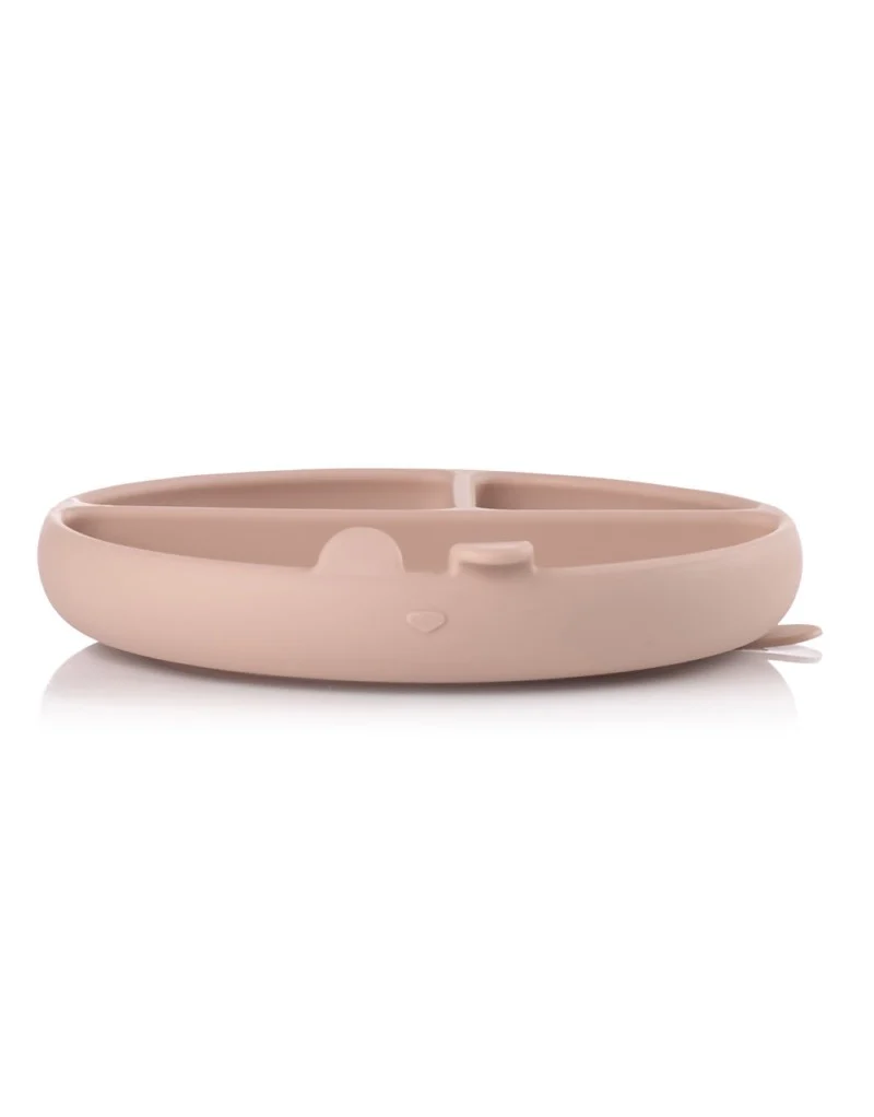 Piatto in silicone con scomparti Jané