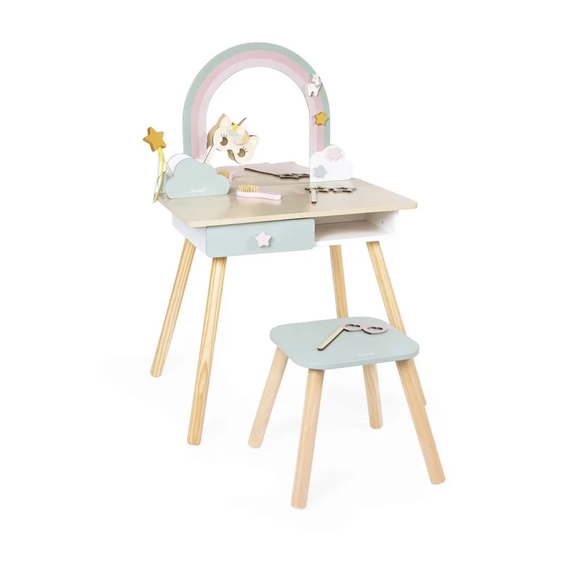 Tavolo da trucco unicorno Janod