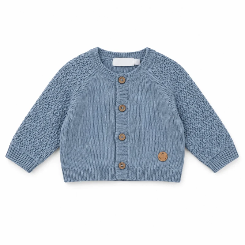 Cardigan Neonato In Maglia Lavorata NM.102715