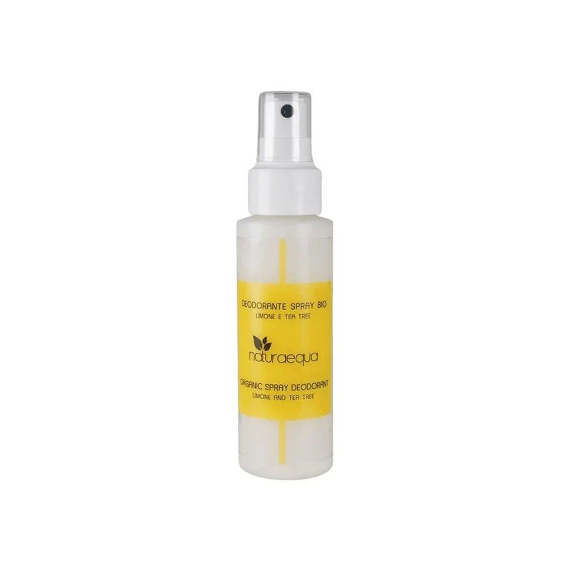 Deodorante Spray Bio Limone e Tea Tree – Deodorante Naturale Antibatterico