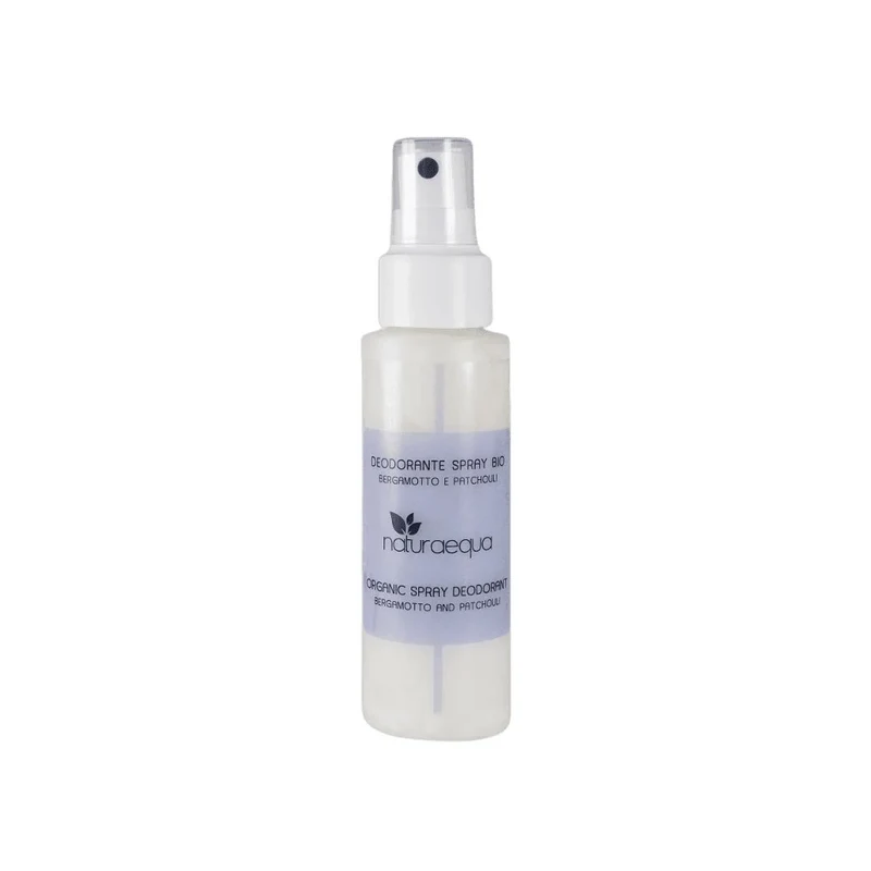 Deodorante Spray Bio Bergamotto e Patchouli – Deodorante Naturale Delicato