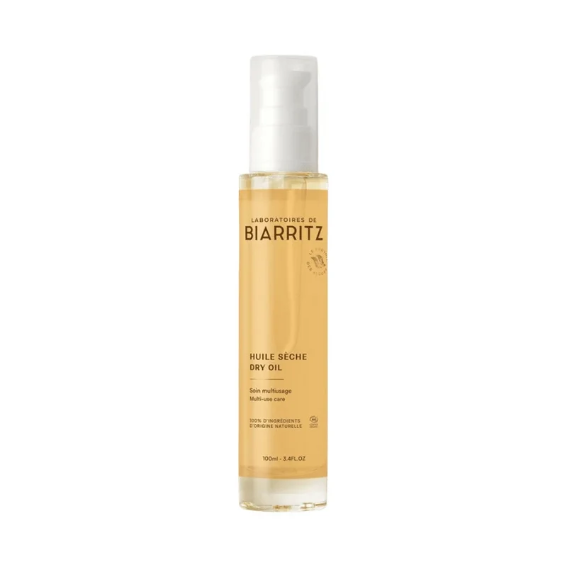 Olio Secco Biologico - Trattamento Multiuso Nutriente Viso, Corpo e Capelli