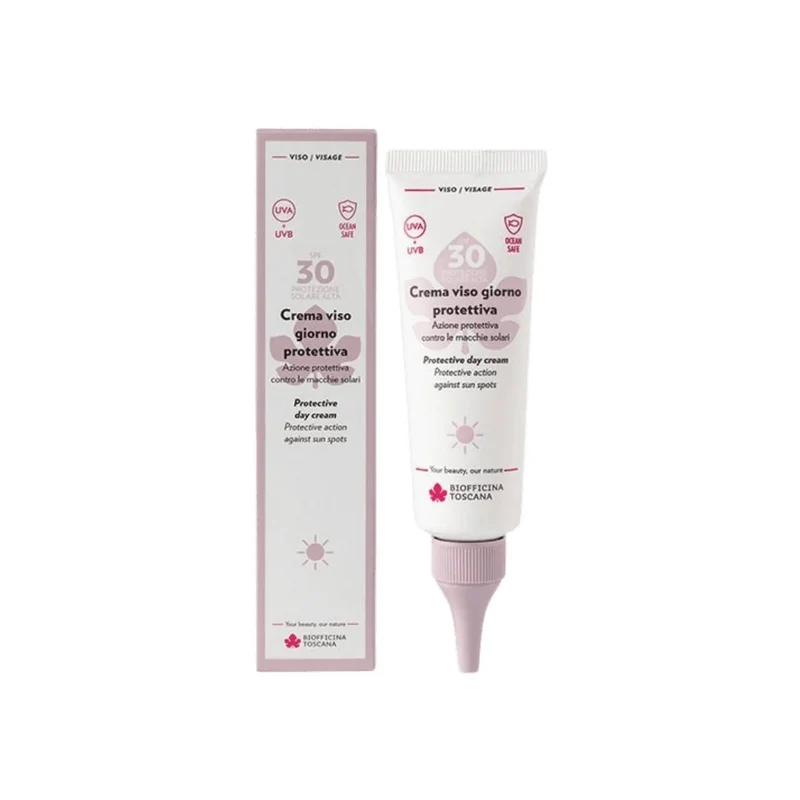 Crema viso giorno protettiva SPF30 – Biofficina Toscana
