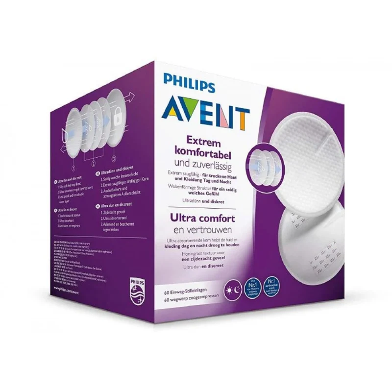 AVENT COPPETTE ASSORBILATTE 60 pz.