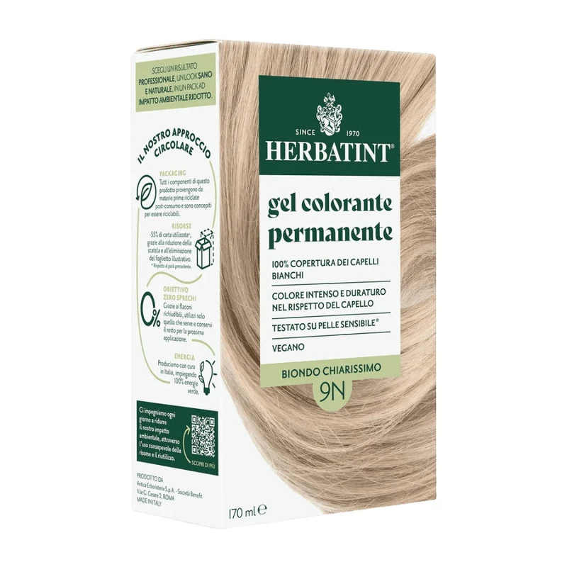 Gel Colorante Permanente 9N Biondo Chiarissimo