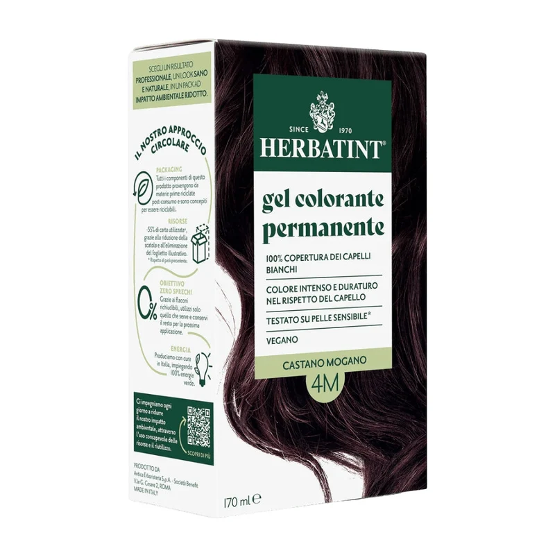 Gel Colorante Permanente 4M Castano Mogano