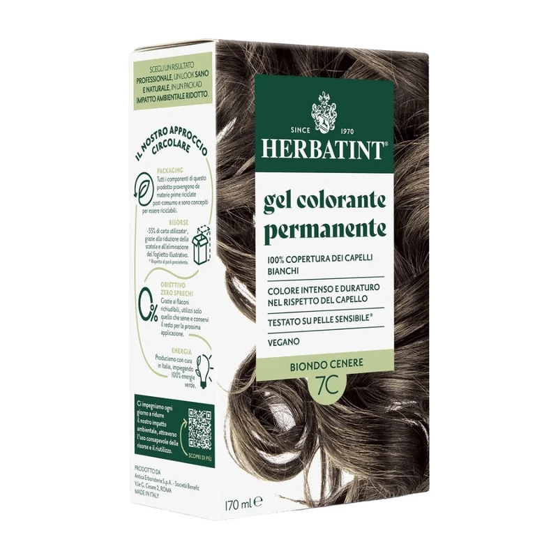 Gel Colorante Permanente 7C Biondo Cenere