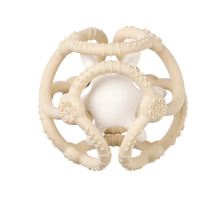 Set palline in silicone massaggiagengive Nattou