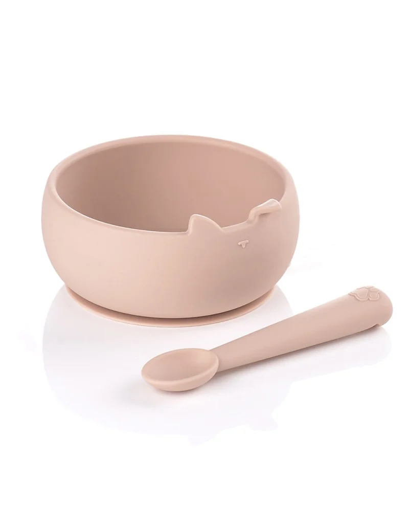 Set Scodella e Cucchiaio in Silicone Jané
