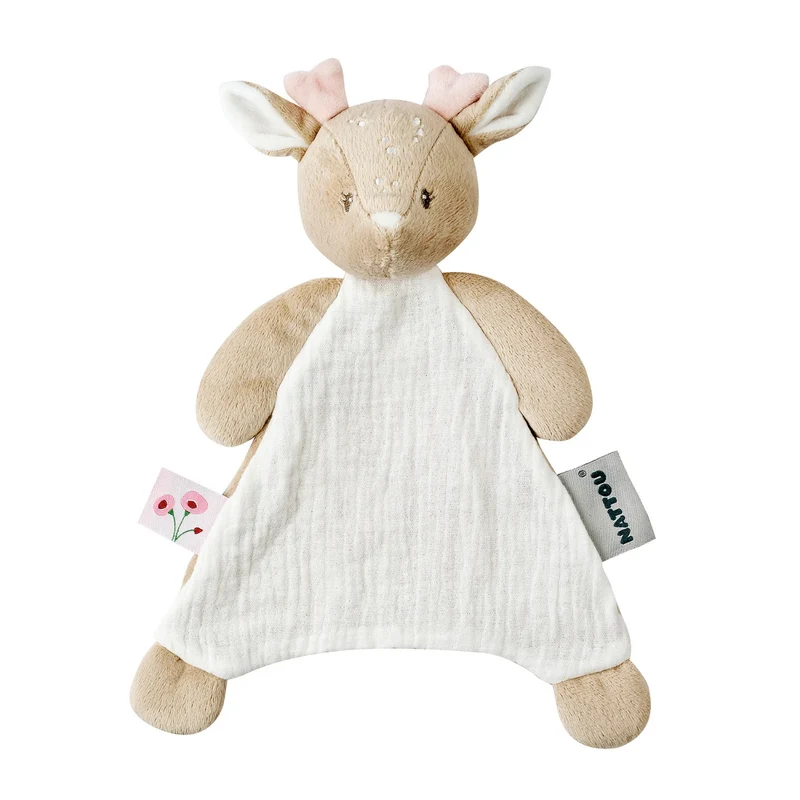 Doudou Fanfan con corpo in cotone Nattou