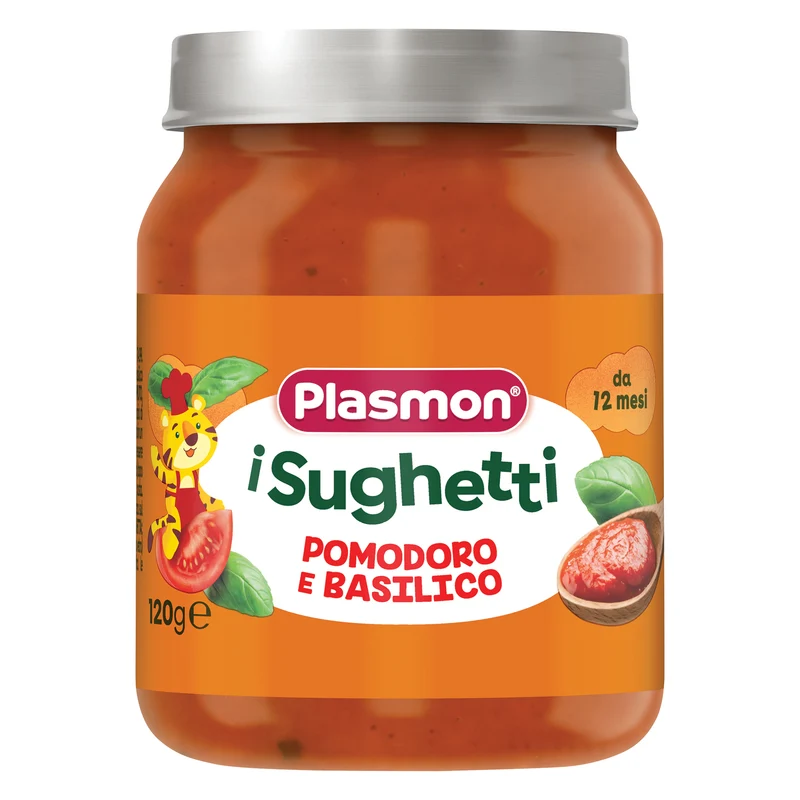 Plasmon Sughetto Pomodoro e Basilico 120 g