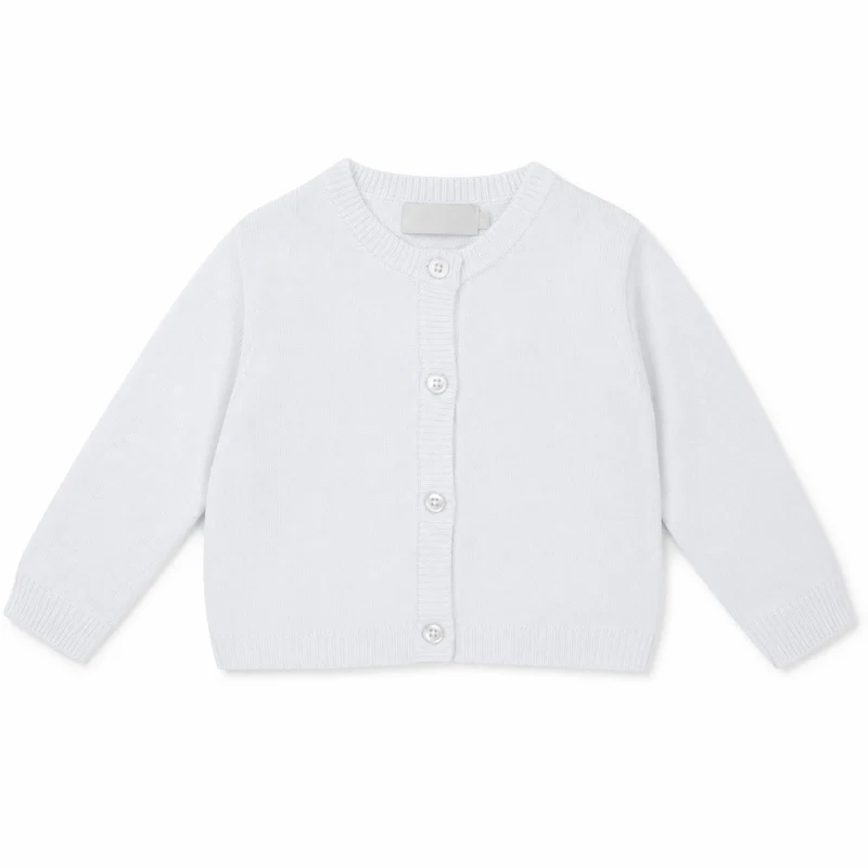 Cardigan Neonato In Maglia Bianca NA.100890