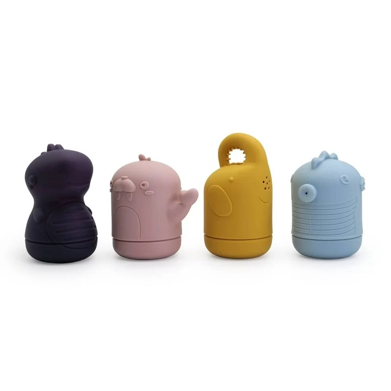 Set Giochi da Bagno in Silicone Termosensibile Ofuro Mizu Baby