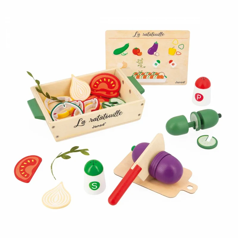 Set da Cucina in Legno Ratatouille Janod