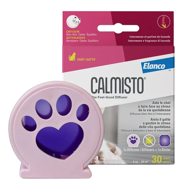 Calmisto Gatto Diffusore con Ricarica 6ml