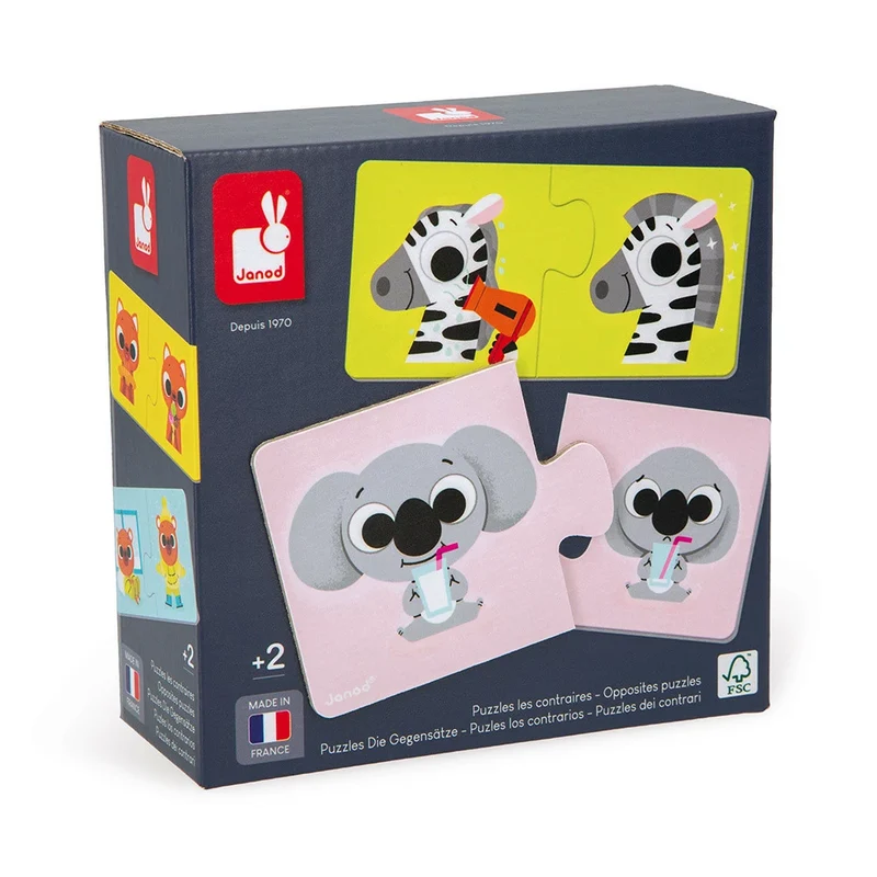 Puzzle educativo degli opposti Janod