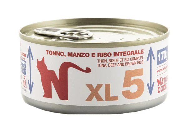 Natural Code Tonno Manzo e Riso Integrale 170 g