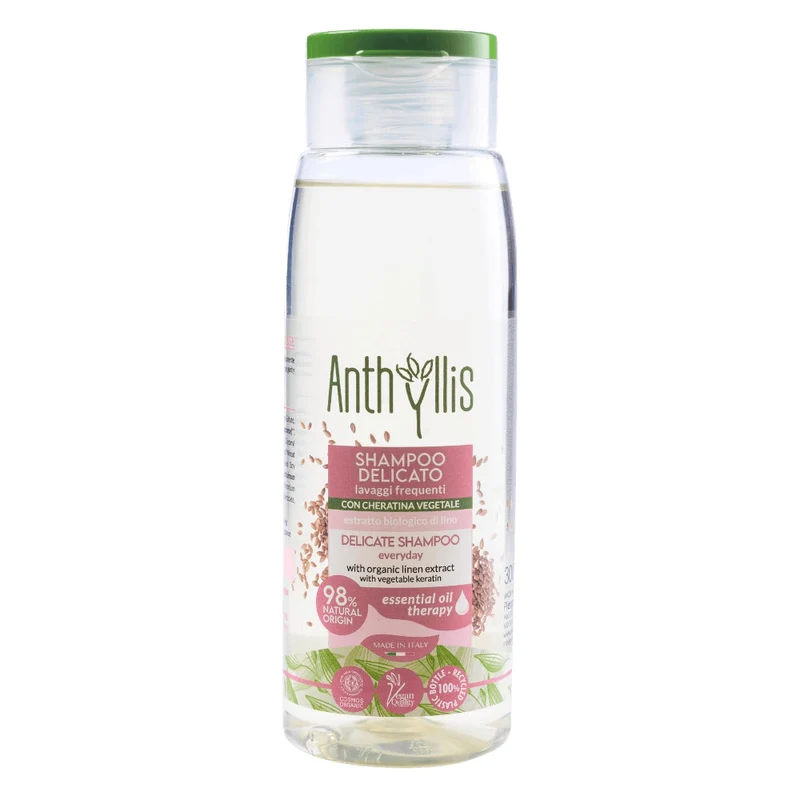 Shampoo Delicato – Detergente Naturale per Capelli Secchi e Trattati