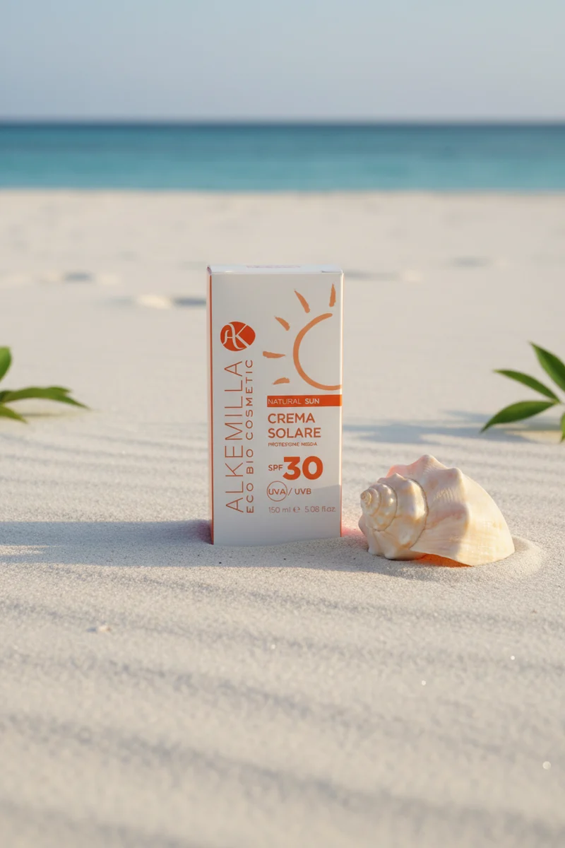 crema solare 30 alta protezione alkemilla