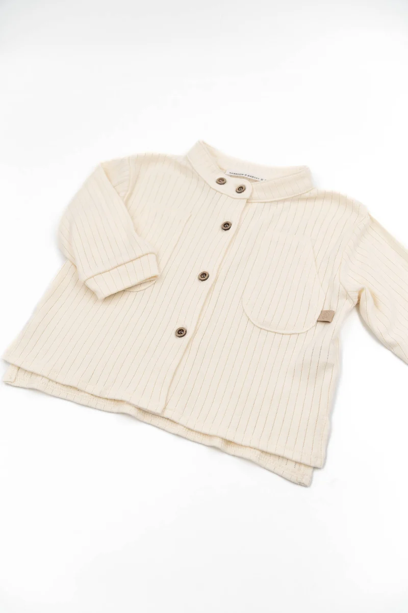 Camicia coreana Warm White Bamboom