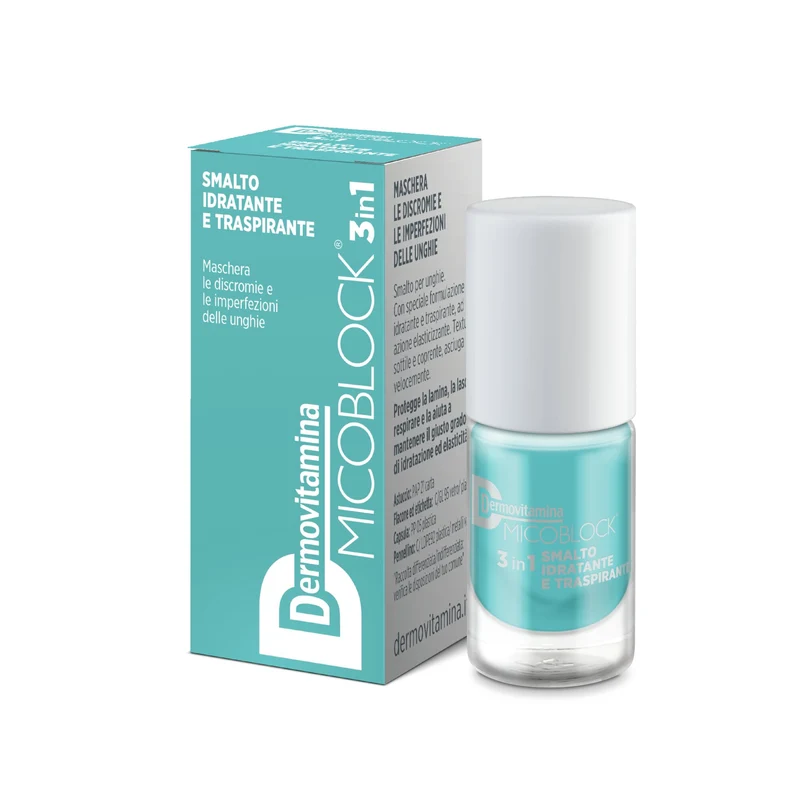 Dermovitamina Micoblock 3in1 Smalto Turchese 5ml