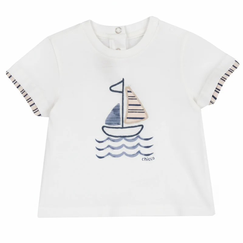 Maglia Neonato Con Ricamo
