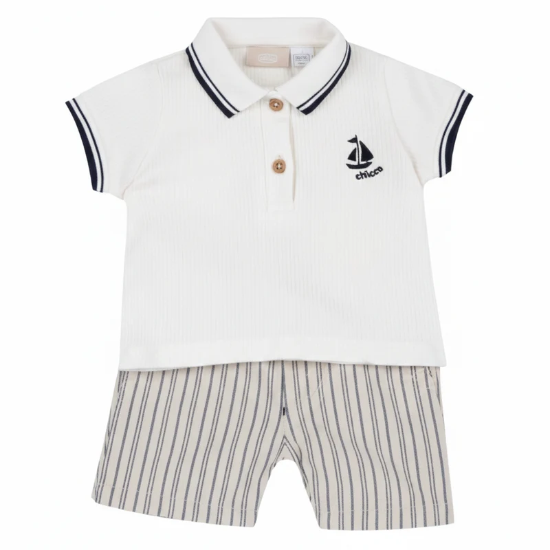 Polo Neonato Ricamata