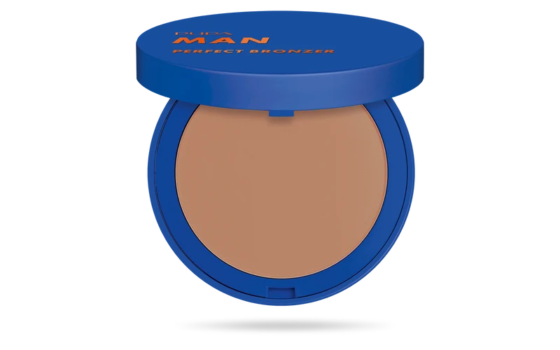 Pupa Man Perfect Bronzer Polvere Perfezionatrice Viso - 002 Medium Dark Skin 6,5g