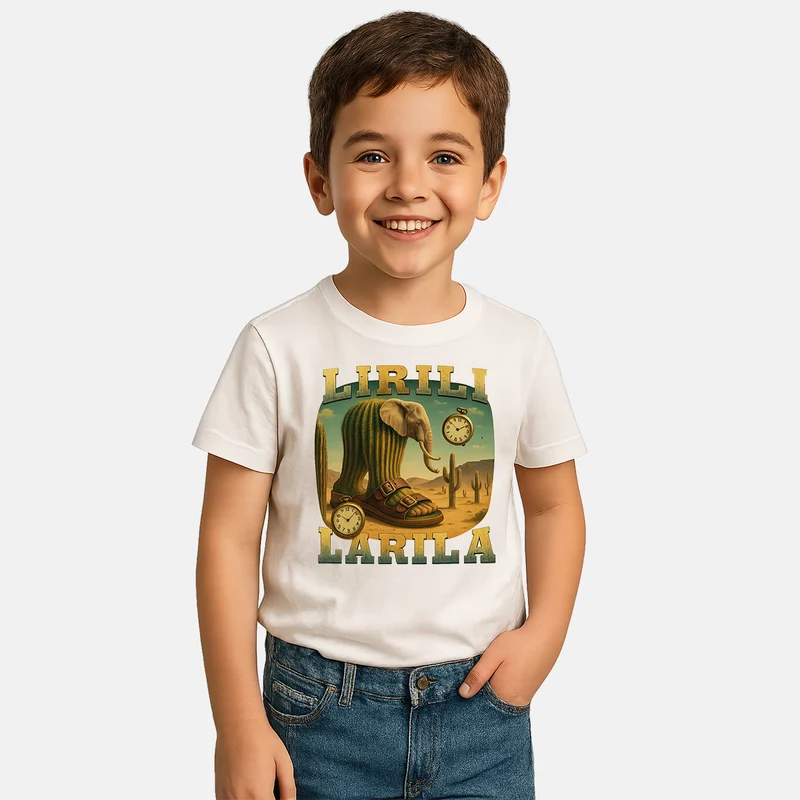 Maglia Meme BRAINROT Lirili Larila