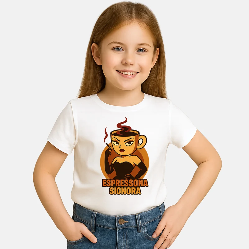 Maglia Meme BRAINROT Espressona Signora