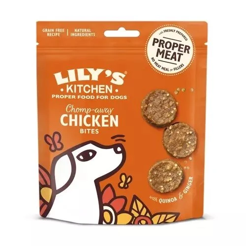 Lily's Kitchen Chomp-Away Chicken Bites Dog 70g