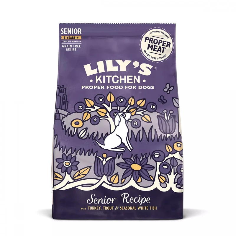 Lily's Kitchen Turkey & Trout for Senior Dogs 2,5kg