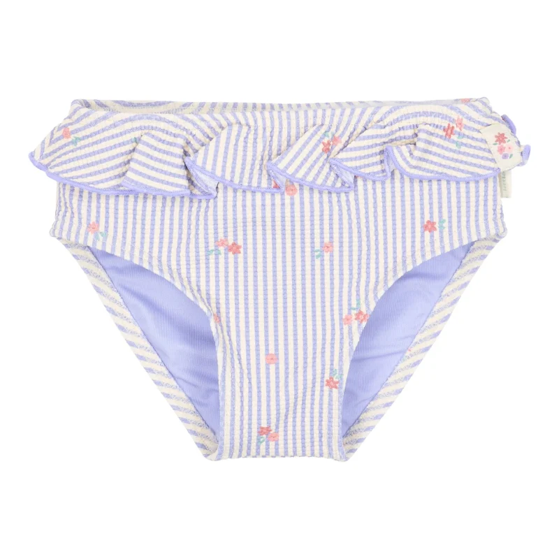 Little Dutch - Costume mutandina con volant bimba - Dreamy Stripes