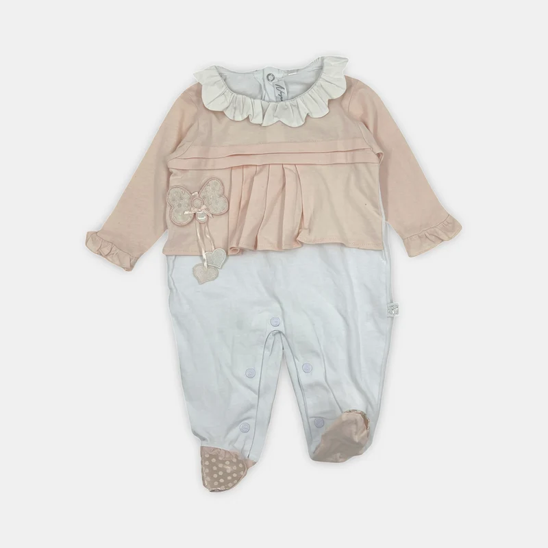 Tutina con farfalla in cotone Nazareno Gabrieli