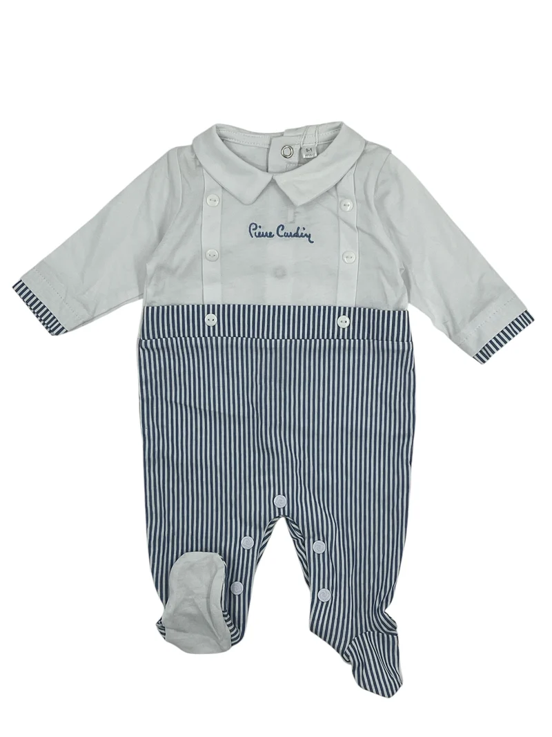 Tutina Cotone Ricamo Pierre Cardin