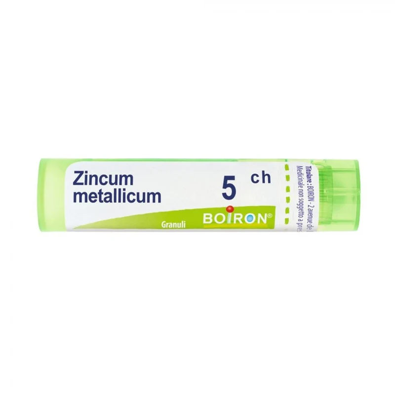 Boiron Zincum Metallicum Granuli 5CH Tubo 4g