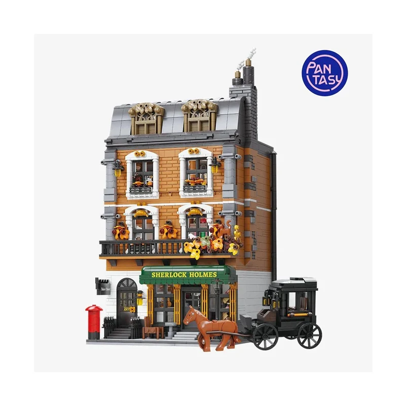 PANTASY set di mattoncini pan85014 Sherlock Holmes : Baker Street