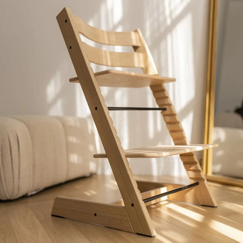 STOKKE TRIPP TRAPP NATURALE CON BABY SET OMAGGIO (lista n Giulio e Martina-12536)