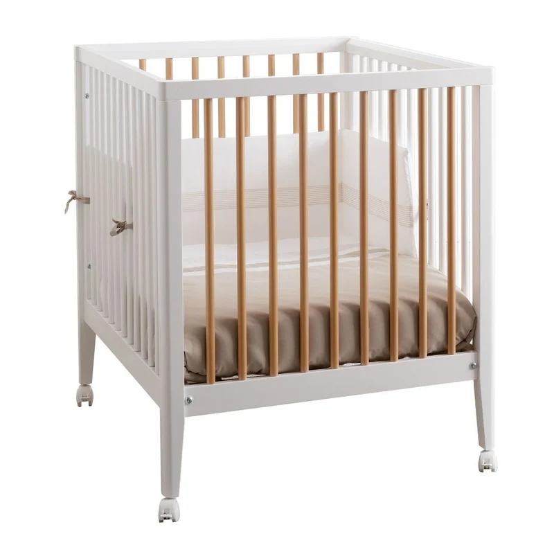 Culla Lab 23 con Materasso e Ruote Incluse Pali