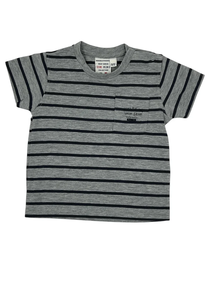 Maglia in cotone con taschino Tdm Mini
