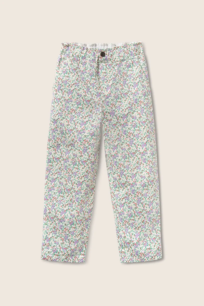 Pantalone ATENAS fantasia floreale multi, Cozmo