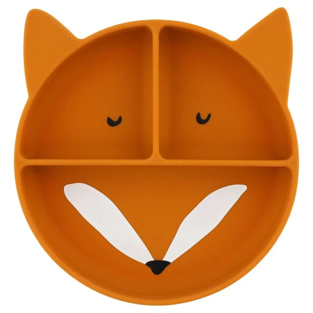 Piatto con scomparti in silicone con ventosa, Trixie, Mr Fox