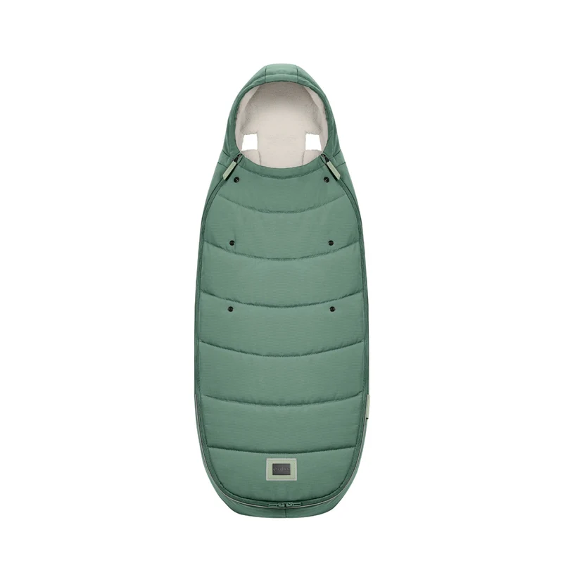 SACCO PASSEGGINO LEAF GREEN (lista battesimo Ludovica - 12655)
