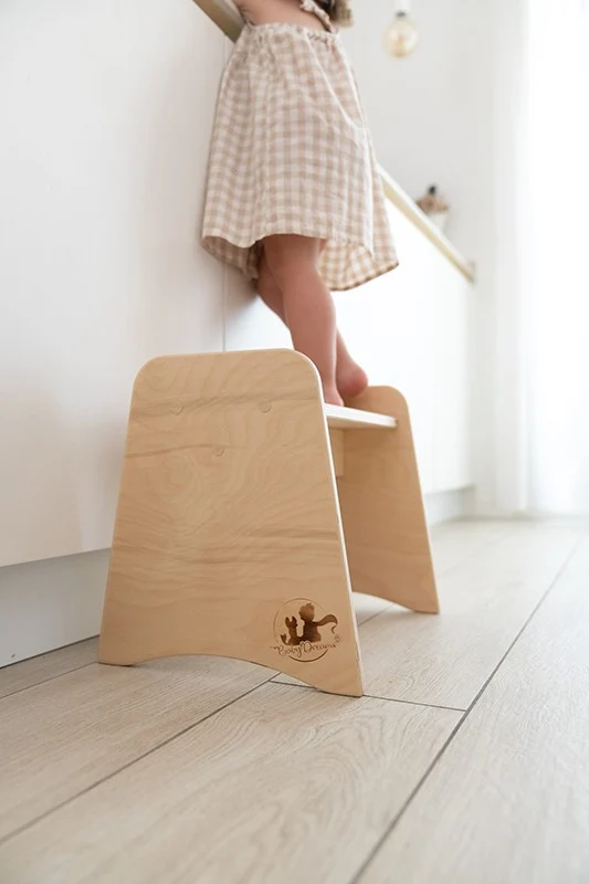 Gradino in legno Babydreams