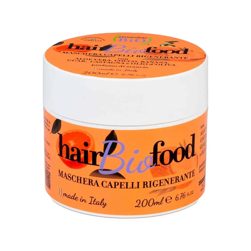 Hair Bio Food Rigenerante – Maschera Ristrutturante per Capelli Danneggiati
