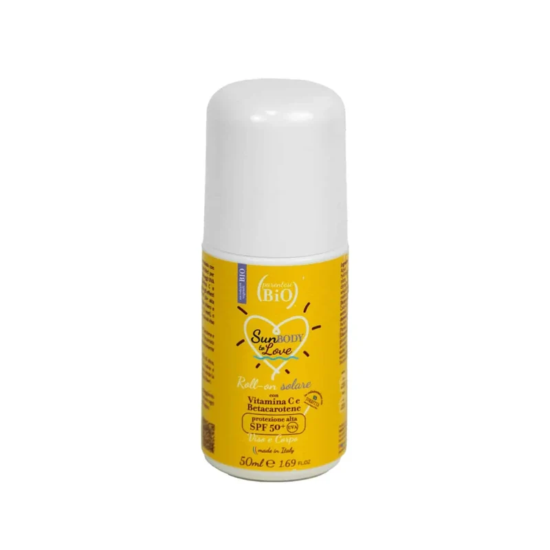Roll-on Solare Viso SPF 50+ – Protezione Solare Leggera per Viso e Corpo