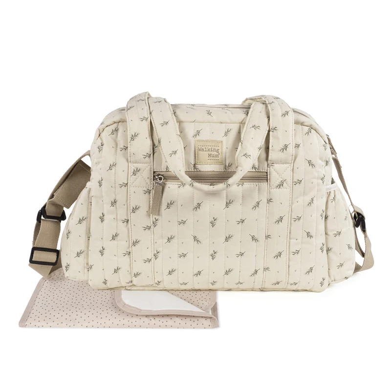 Borsa fasciatoio grande Mimosa Green di Walking Mum,