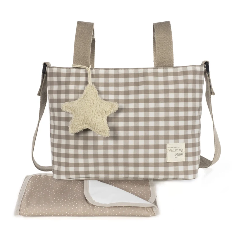 Borsa fasciatoio Caetana Sand di Walking Mum