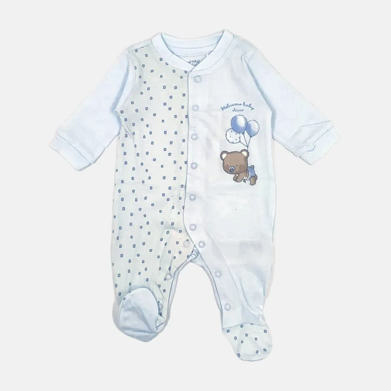 Tutina Chicco in Cotone Jersey Stampa Orsetto