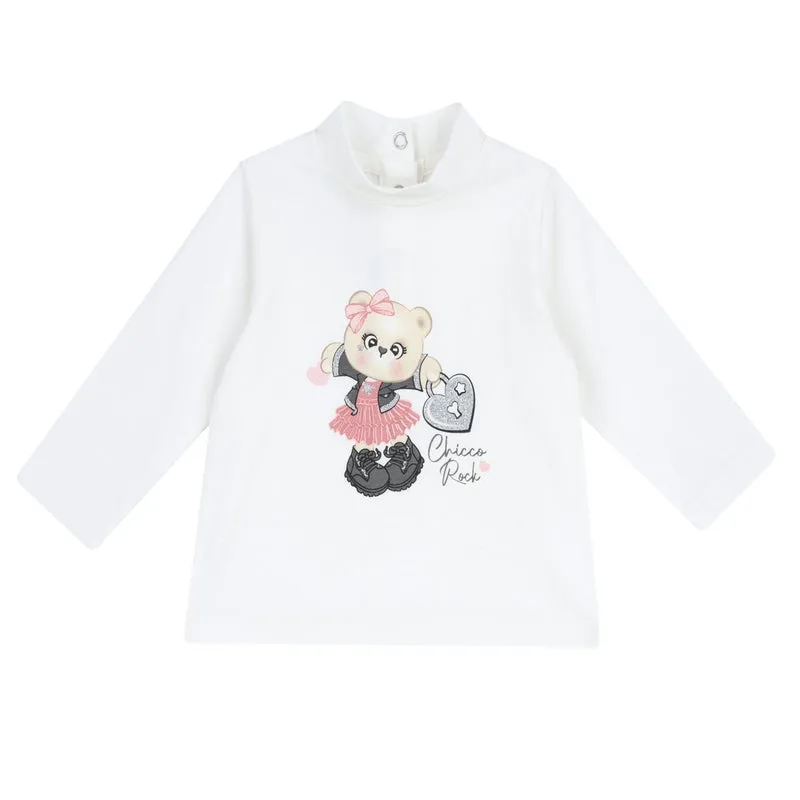 Maglia in Caldo Cotone a Manica Lunga, Chicco